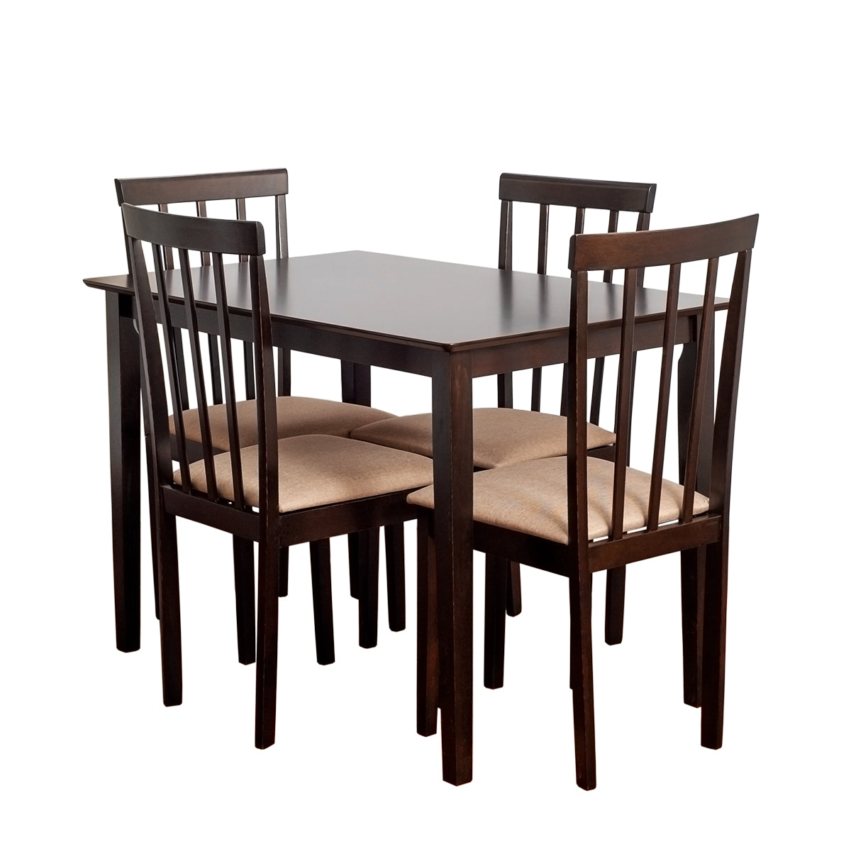 Comedor madera 4 sillas modelo Madrid