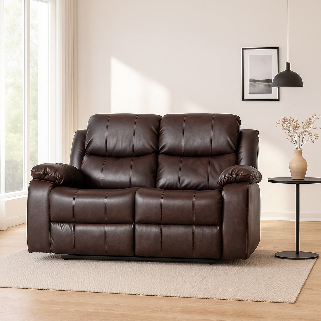 Berger reclinlable 2 cuerpos color brown dark