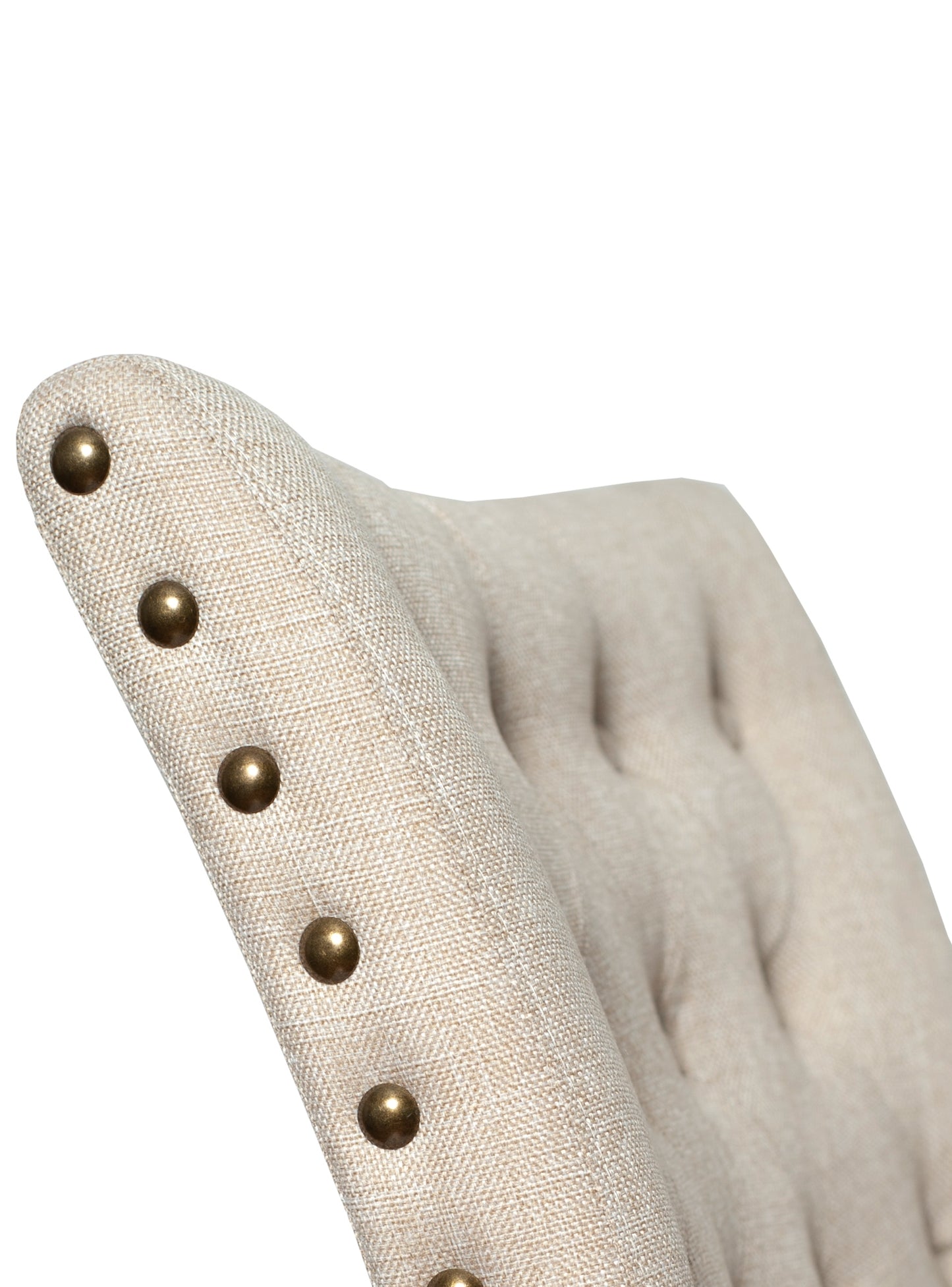 Pack 6 sillas modelo botones capitoné color Beige