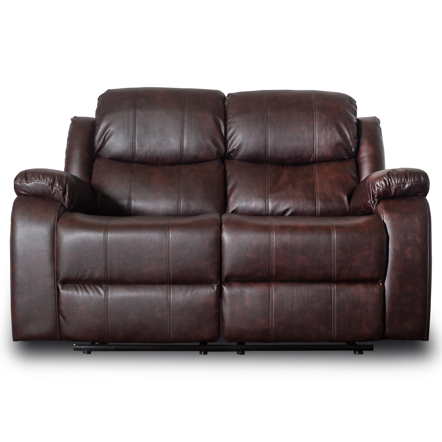 Pack sofa berger 3 cuerpos + 2 cuerpos color Brown dark