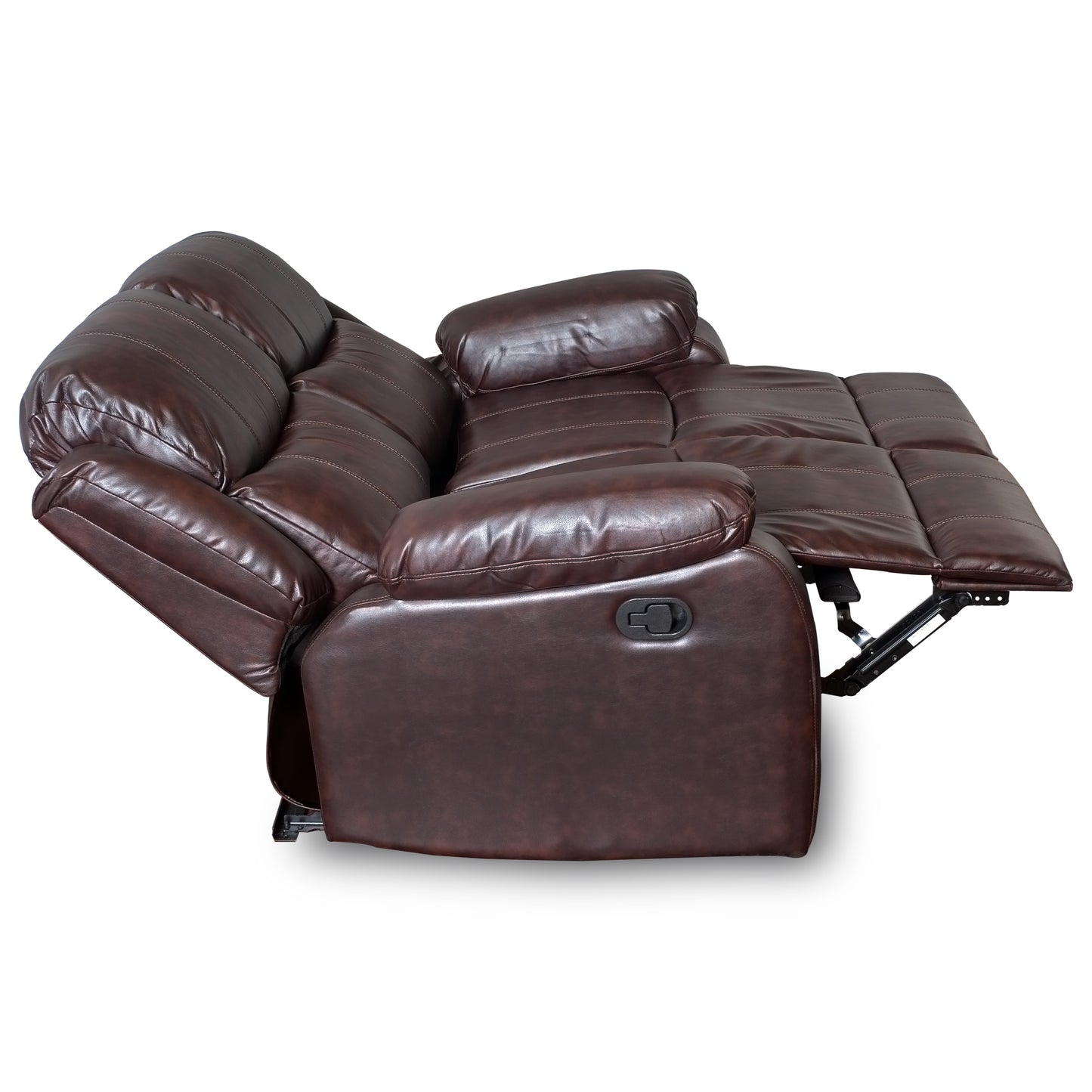 Berger reclinlable 2 cuerpos color brown dark