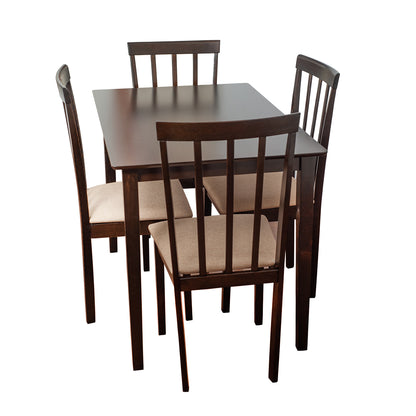 Comedor madera 4 sillas modelo Madrid