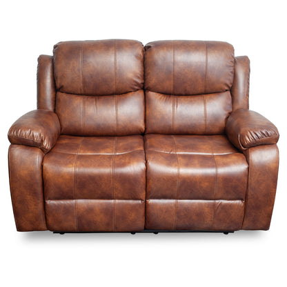 Berger reclinable de 2 cuerpos color café moro