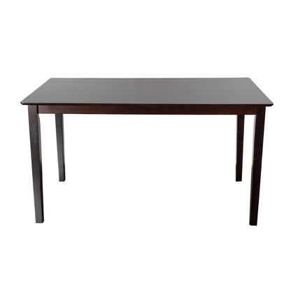 Comedor madera 6 sillas color chocolate modelo Manchester